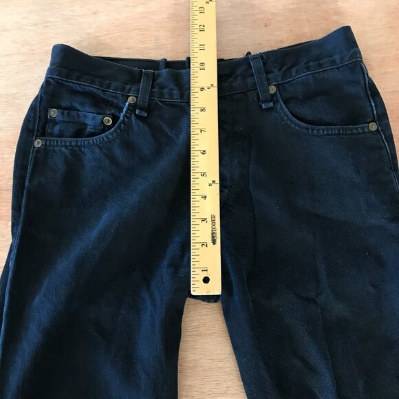 Rag & Bone RB15x Tailored Workwear Jeans Men 31x25 Black Mid Rise Button Fly - Picture 7 of 12